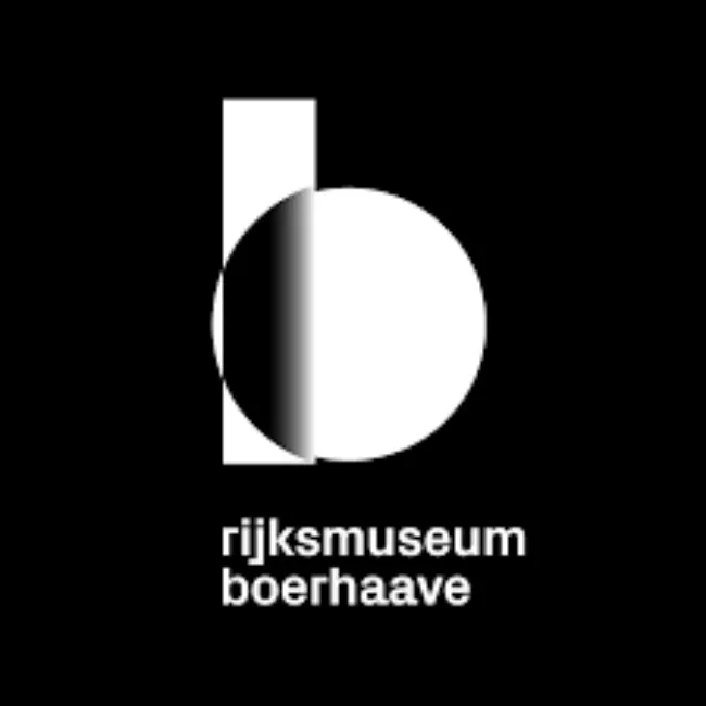 Logo of Museum Boerhaave: A large letter B