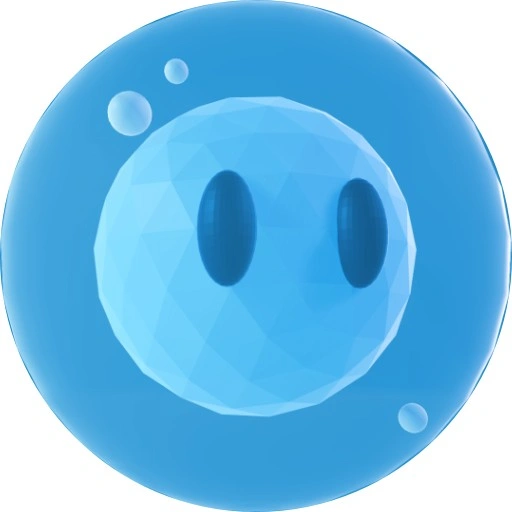 Saibo is a floating cute sphere with eyes